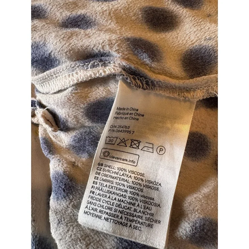 Anna Glover X H&M Womens Bee Dot Print Blazer Women's Size M
